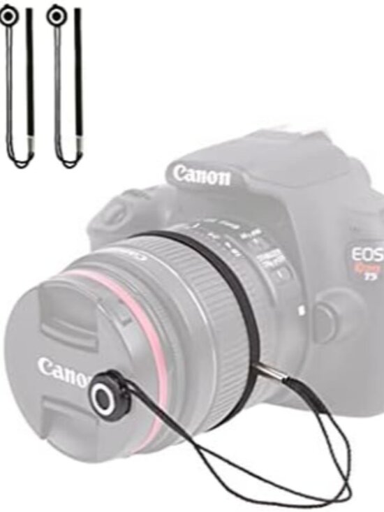 Other - Camera Lens Cap Leash with Elastic String, Compatible with Universal DSLR SLR Ev